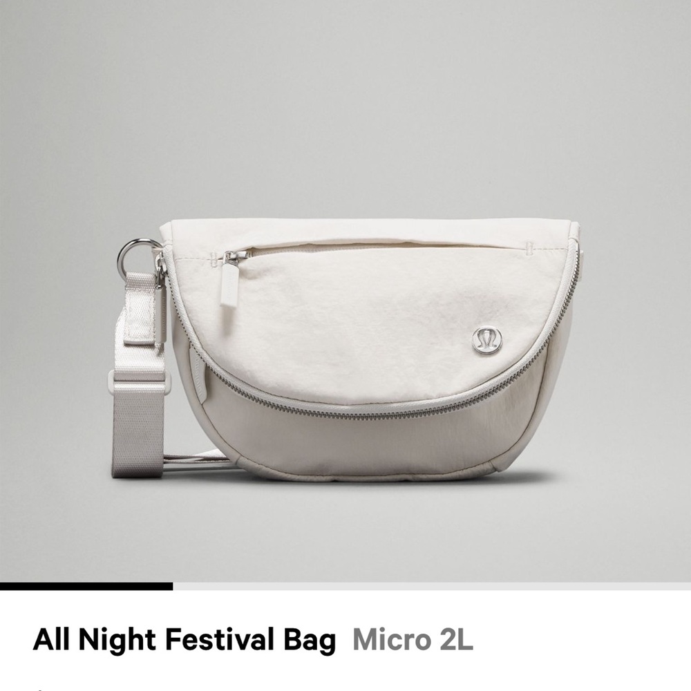 Lululemon all night festival micro 2L purse